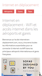 Mobile Screenshot of internet-en-deplacement.com